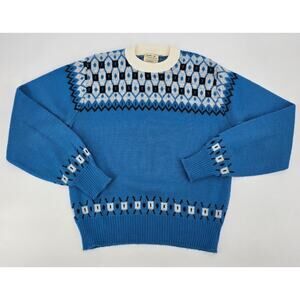 Vintage Sears Sportswear Nordic Fair Isle Sweater – Medium